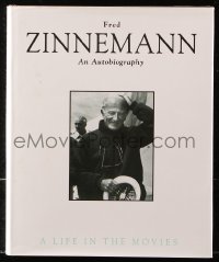 8h182 FRED ZINNEMANN AN AUTOBIOGRAPHY English hardcover book 1992 A Life in the Movies!