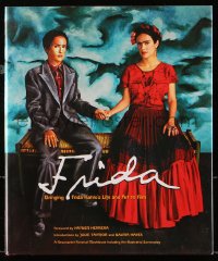 8h183 FRIDA hardcover book 2002 Salma Hayek, bringing Kahlo's life & art to film!