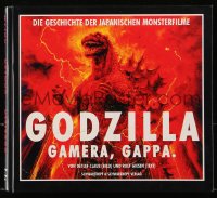 8h186 GODZILLA GAMERA GAPPA German hardcover book 1998 cool full-color monster poster images!