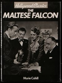8h196 HOLLYWOOD CLASSICS THE MALTESE FALCON hardcover book 1991 Dashiell Hammett, movie images!