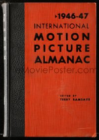 8h113 INTERNATIONAL MOTION PICTURE ALMANAC hardcover book 1946 filled with images & movie info!