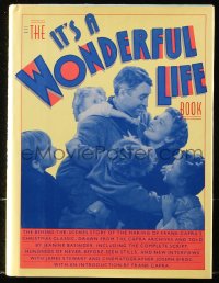 8h204 IT'S A WONDERFUL LIFE BOOK hardcover book 1986 behind the scenes of Frank Capra's classic!