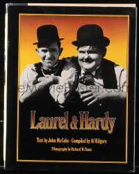 8h220 LAUREL & HARDY hardcover book 1996 an illustrated biography of the famous comic actors!
