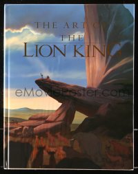 8h223 LION KING hardcover book 1994 Disney, pre-production art, concept art & much more!