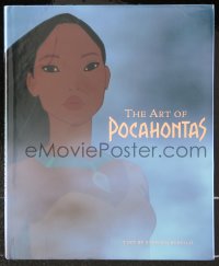8h249 POCAHONTAS hardcover book 1995 Disney, pre-production art, concept art & much more!