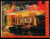 8h250 POPCORN PALACES hardcover book 2001 The Art Deco Movie Theatre Paintings of Davis Cone!