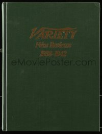 8h121 VARIETY FILM REVIEWS 1938-1942 hardcover book 1983 filled with great movie information!
