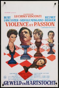8j488 CONVERSATION PIECE Belgian 1975 Luchino Visconti's Gruppo di famiglia in un interno!