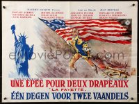 8j517 LAFAYETTE Belgian 1961 Jean Dreville, completely different Revolutionary War artwork!