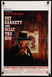 8j540 PAT GARRETT & BILLY THE KID Belgian 1973 James Coburn, Kris Kristofferson, Lesser art!