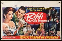 8j543 RIFF RAFF GIRLS Belgian 1959 Alex Joffe's Du rififi chez les femmes, bad girls!