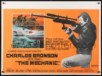 8j253 MECHANIC British quad 1972 Charles Bronson has more than a hundred ways to kill!