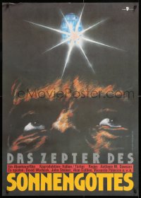 8j170 ARK OF THE SUN GOD East German 23x32 1987 Margheriti's I Sopravvissuti della Citta Morta!
