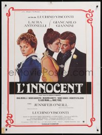 8j621 INNOCENT French 24x32 1976 Luchino Visconti's final movie, L'innocente, Giannini, Antonelli