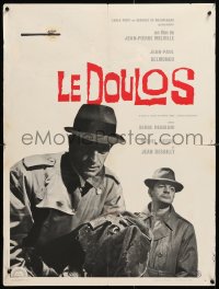 8j626 LE DOULOS French 24x32 1963 Jean-Paul Belmondo, directed by Jean-Pierre Melville!