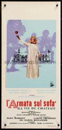8j877 MATTER OF RESISTANCE Italian locandina 1967 Rappeneau's La Vie de Chateau, Catherine Deneuve