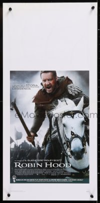 8j894 ROBIN HOOD Italian locandina 2010 Ridley Scott, Russell Crowe w/bow in title role!