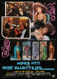 8j933 MIMI BLUETTE FIORE DEL MIO GIARDINO Italian 26x36 pbusta 1976 Monica Vitti in the title role!