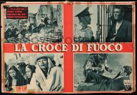 8j963 FUGITIVE Italian 13x19 pbusta 1948 four images with Henry Fonda & soldiers!
