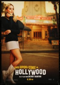 8j146 ONCE UPON A TIME IN HOLLYWOOD teaser Japanese 2019 Tarantino, Margot Robbie as Sharon Tate!