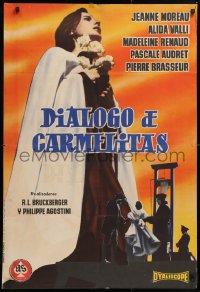 8j101 CARMELITES Spanish 1960 Catholic nuns Jeanne Moreau & Alida Valli facing the guillotine!