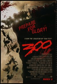 8k504 300 advance 1sh 2007 Zack Snyder directed, Gerard Butler, prepare for glory!