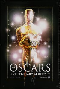 8k512 80TH ANNUAL ACADEMY AWARDS 1sh 2007 cool stylized art of the Oscar statute and lights!