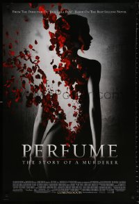 8k843 PERFUME: THE STORY OF A MURDERER advance DS 1sh 2007 Rickman, Rachel Hurd-Wood, cool image!