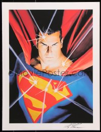 8k068 ALEX ROSS signed 14x18 art print 2005 by the artist, Mythology: Superman, very cool!