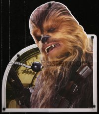 8k389 CHEWBACCA 19x23 special poster 1990s great close-up of the wookie from Kashyyk!