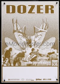8k321 DOZER 17x23 music poster 2006 Through the Eyes of Heathens, completely different art!