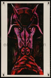 8k081 NIGHT GALLERY 23x35 art print 1972 The Devil is Not Mocked, Tom Wright horror art!