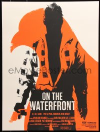 8k051 ON THE WATERFRONT #123/250 18x24 art print R2010 different art of Brando by Moss for Alamo!