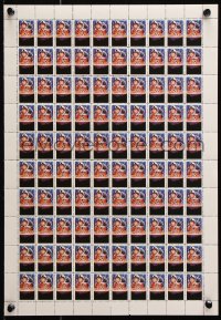 8k003 SILENT MOVIE 12x17 uncut stamp sheet 1976 Feldman, DeLuise, art of Mel Brooks by John Alvin!
