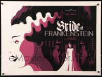 8k066 TOM WHALEN'S UNIVERSAL MONSTERS #134/230 std. ed. 18x24 art print 2013 Bride of Frankenstein!