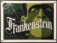 8k061 TOM WHALEN'S UNIVERSAL MONSTERS #134/230 standard edition 18x24 art print 2013 Frankenstein!