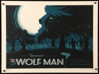 8k064 TOM WHALEN'S UNIVERSAL MONSTERS #134/230 standard edition 18x24 art print 2013 The Wolf Man!