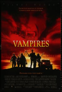8k972 VAMPIRES DS 1sh 1998 John Carpenter, James Woods, cool vampire hunter image!