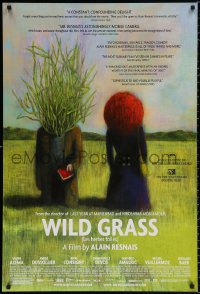 8k986 WILD GRASS 1sh 2010 Les herbes folles, Sabine Azema, Andre Dusollier, cool art!