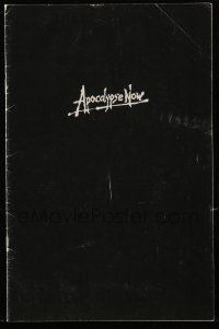 8m024 APOCALYPSE NOW souvenir program book 1979 Francis Ford Coppola Vietnam classic!