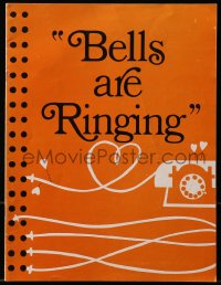 8m033 BELLS ARE RINGING stage play souvenir program book 1976 starring Rita Moreno & Tab Hunter!
