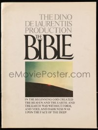 8m039 BIBLE English souvenir program book 1967 Huston as Noah, Boyd as Nimrod, Gardner as Sarah!