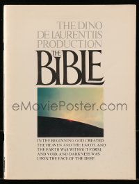 8m040 BIBLE souvenir program book 1967 John Huston as Noah, Boyd as Nimrod, Ava Gardner as Sarah!