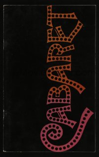 8m053 CABARET souvenir program book 1972 Liza Minnelli in Nazi Germany, directed by Bob Fosse!