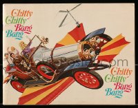 8m062 CHITTY CHITTY BANG BANG souvenir program book 1969 Dick Van Dyke, Sally Ann Howes, flying car