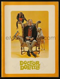 8m083 DOCTOR DOLITTLE souvenir program book 1967 Rex Harrison speaks with animals, Richard Fleischer