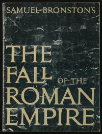 8m095 FALL OF THE ROMAN EMPIRE English souvenir program book 1964 Anthony Mann sword & sandal epic!