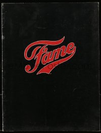 8m096 FAME souvenir program book 1980 Alan Parker, New York High School of Performing Arts!