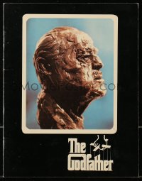 8m121 GODFATHER souvenir program book 1972 Marlon Brando in Francis Ford Coppola crime classic!