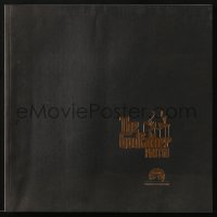 8m123 GODFATHER PART III souvenir program book 1990 Al Pacino, directed by Francis Ford Coppola!